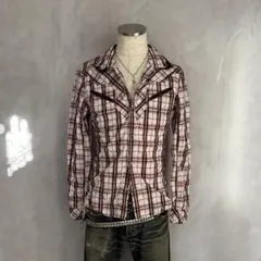 y2k グランジ　平成　ギャル　パンク　ロック　ギミックレザー　　ラメ