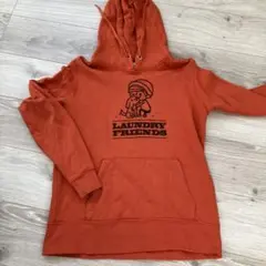 Laundry フード付きパーカー Sサイズ オレンジ