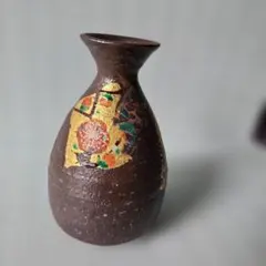 金箔徳利　梅の花　九谷焼 (お洒落)