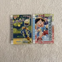 Pleakley & Pinocchio トレーディングカードセット