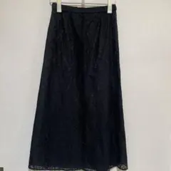 Mila Owen(ミラオーウェン) レースシンプルナロースカート