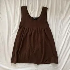 A.P.C. カシミヤ混ノースリーブ　イーストバイウエストのサムネイル