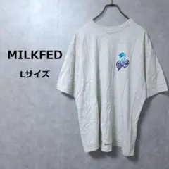 MILKFED. ミルクフェド チェリー プリント Tシャツ グレー L 夏のサムネイル