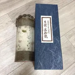 【新品未使用】京焼 清水焼 手付花入 花瓶 陶器