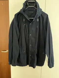 ユニクロ　コットンパーカ ネイビー