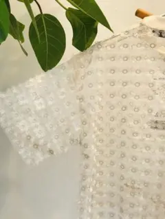 【新品未使用タグ付き】シャツ　白　レース