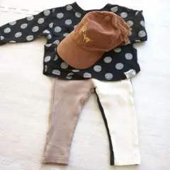 ベビー服セット トップス・パンツ・帽子　80cm