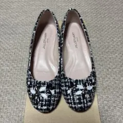 JILL STUART ツイードフラットシューズ 23cmのサムネイル
