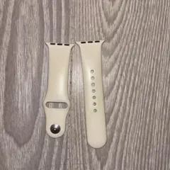 Apple Watch アイボリー シリコンバンド