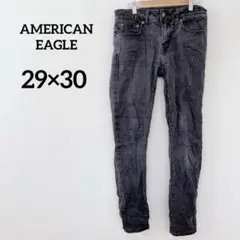 AMERICAN EAGLE 【29×30】ダークグレー スキニーデニム