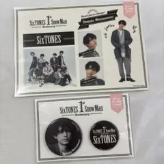 2025年最新】SixTONES缶バッジの人気アイテム - メルカリ