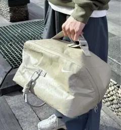 ナイキ⭐︎ノベルティ非売品ボストンバッグ⭐︎未使用新品⭐︎グリーン