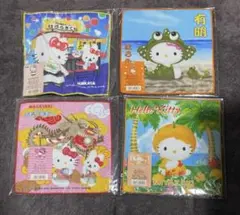 ご当地キティ ホークス×キティ タオルハンカチ 2001 / 5枚セット