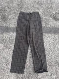 STUSSY チェックパンツ 90s 紺タグのサムネイル