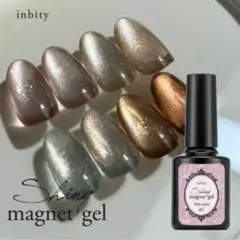 プチプラネイル/petit price/inbity/シャイニーマグネットジェルのサムネイル