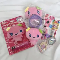 たまごっち　ふらわっち　マスコット　ネックストラップ　一番くじ　ミニ缶　シール