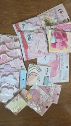 サクラ 桜 飾りセット リビング 掲示物 まとめ売り 新品未使用