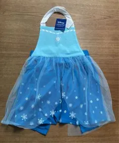 [110~120cm 新品未使用] ディズニー エプロンドレス アナ雪 エルサ