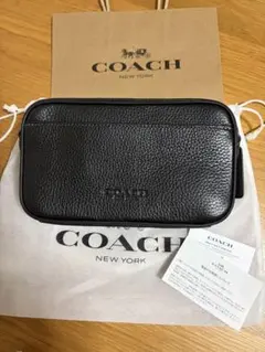 COACH コーチ　レザー ショルダーバッグ　ショルダーバッグ　未使用　新品