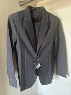 レディース カジュアルスーツ 上下セット ダークグレー