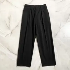 A19904 美品 マーカウェア 21SS フロントプリーツペグトップ 黒4のサムネイル