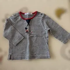 ファミリア　familiar 70 ボーダー　トップス　ベビー