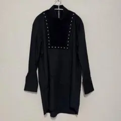 【値下げ】クリーニング済♡sacai* ウールニット×コットン ロングワンピース 210.jpg