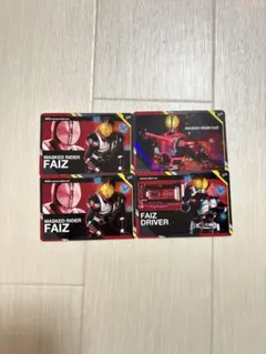 仮面ライダーファイズ　カードダスまとめ売り 仮面ライダー555 仮面ライダーファイズ カードダス 36枚セット - メルカリ