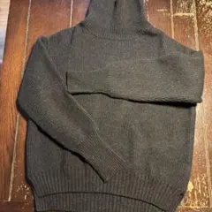 美品！コム.アーチ　ダークグレー タートルネックセーター