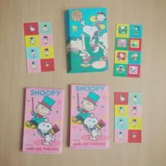レトロ　サンリオ　スヌーピー　ポチ袋　シール付き