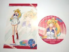 スイパラ 立伝都々　コースター ポストカード マリンルックver にじさんじ