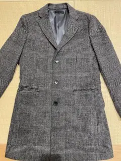 ユニクロ チェスターコート/グレー/S