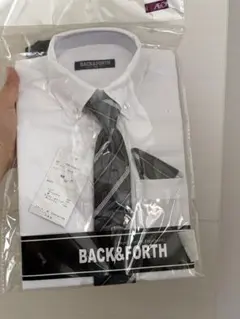 BACK&FORTH 長袖シャツ ネクタイセット 140