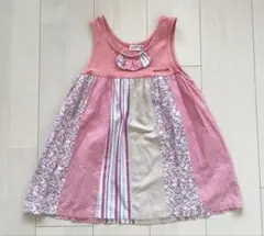 ラグマート　チュニック　ワンピース　130cm ピンク