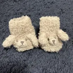 ジェラピケ　もこもこソックス　ベビー　犬