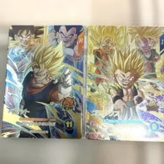 ドラゴンボールカード ベジット ゴテンクス PURカードセット