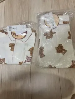 ジェラートピケ　パジャマ クマ柄 100cm