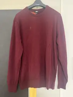 メリノクルーネックセーター