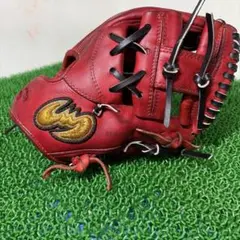 Zeems 軟式グローブ SV-511DBN レッド - メルカリ