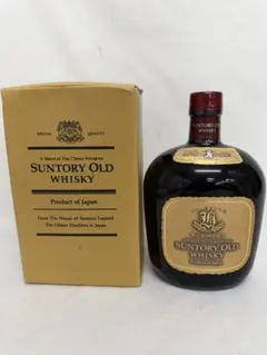SUNTORY OLD WHISKY 蓋付木箱 （4本入用） - メルカリ