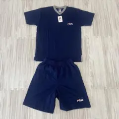 FILA フィラ ネイビー ルームウェアセット Lサイズ セットアップ