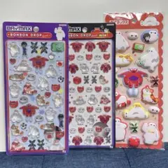 正規品　ボンボンドロップシール　ミニ　マシュマロ　ベイマックス　ディズニー