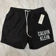 Calvin Klein 水着　パンツ　カルバンクライン　ブラック　Lサイズ