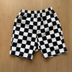 BREEZE チェッカーパンツ ハーフパンツ 70