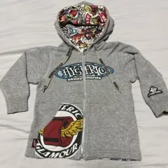 HYSTERIC GLAMOUR フルジップパーカー 90cm グレー