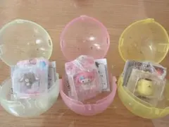 サンリオキャラクターズ パッケージミニチュアコレクション　３点セット