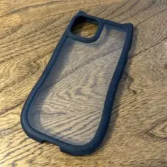 猫耳フレームiphoneケース（ブラック） iPhone14