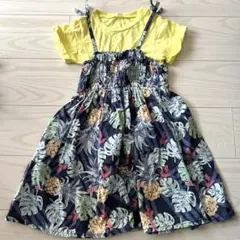 アプレレクール　キッズ女の子　半袖ワンピース　120cm