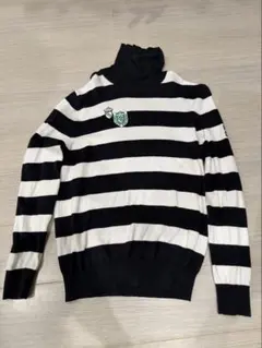 PEARLY GATES（パーリーゲイツ） ボーダー タートルネック ニット