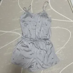 【美品】ジェラピケgelatopique 薄紫色 ハート刺繍 ルームウェア